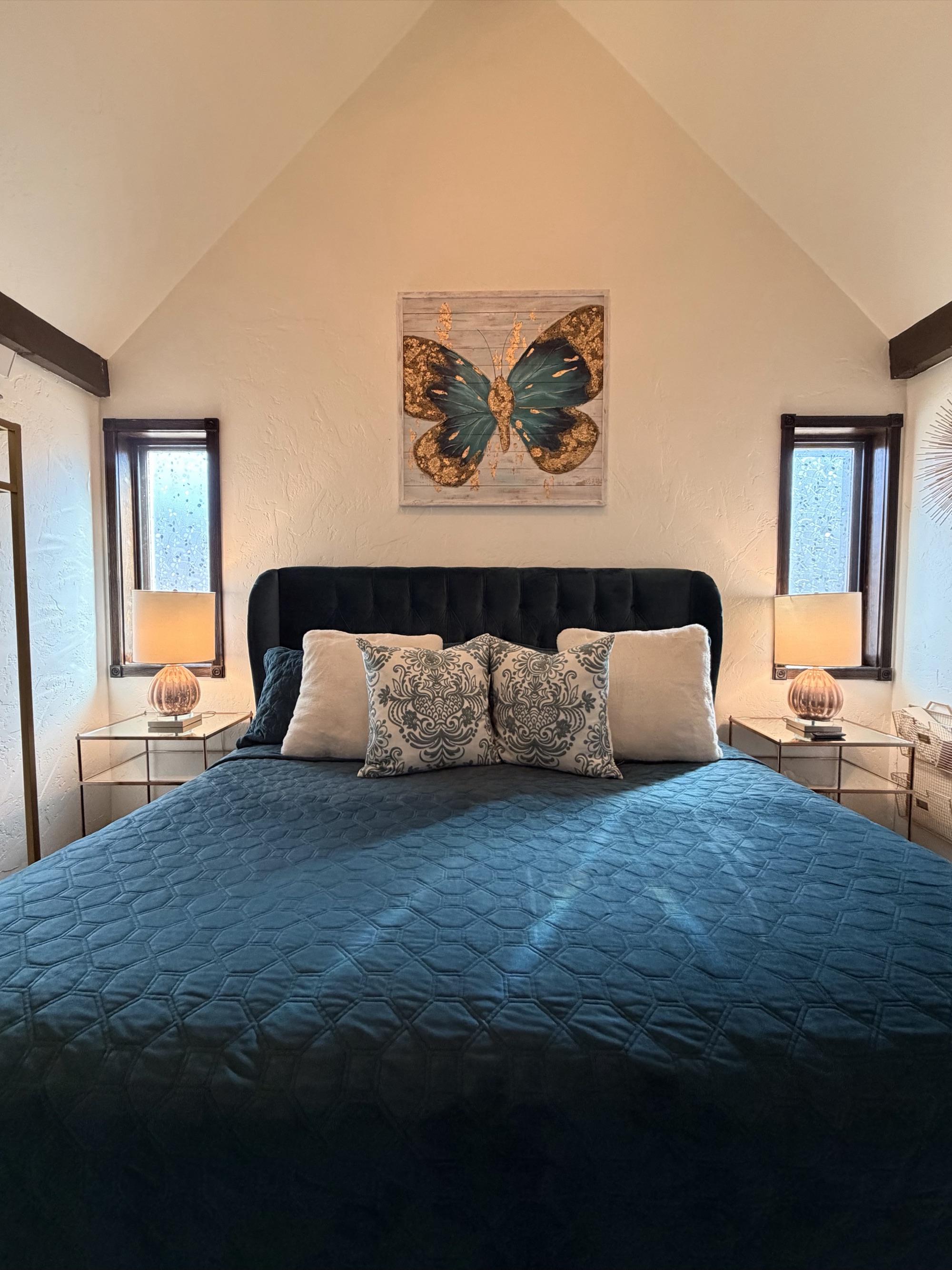 Columbine Cottage master bedroom