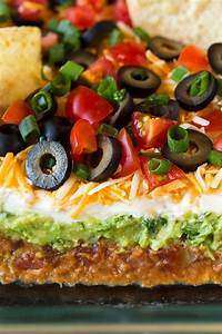 Seven Layer Bean Dip