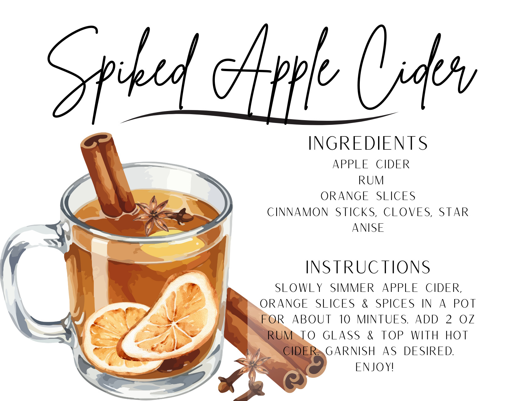 Spiked Apple Cider